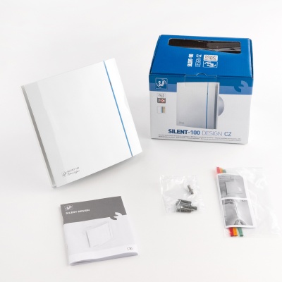 Вентилятор вытяжной бесшумный Soler Palau SILENT-100 CZ DESIGN 3C