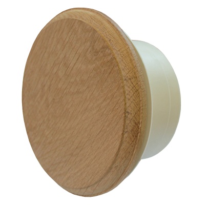 Высокотемпературный накладной вентилятор для саун ММ 120-S Круг (дерево)