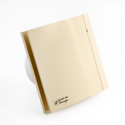 Вентилятор вытяжной бесшумный Soler Palau SILENT-200 CZ IVORY DESIGN 4C