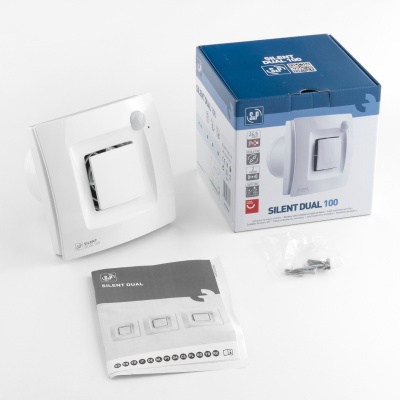 Вентилятор вытяжной бесшумный Soler Palau SILENT DUAL 100