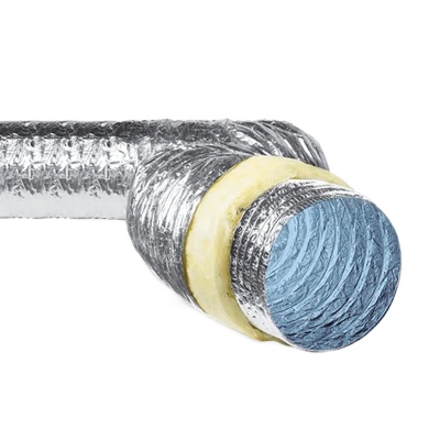 Воздуховод гибкий антибактериальный AFS SONOAFS ALU Hygiene (127 мм/10 м)