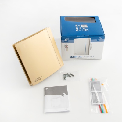 Накладной вентилятор Soler Palau SILENT-200 CZ GOLD DESIGN 4C Накладной вентилятор Soler Palau SILENT-200 CZ GOLD DESIGN 4C