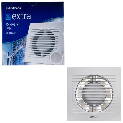 Вытяжной вентилятор Europlast EE100S серебро