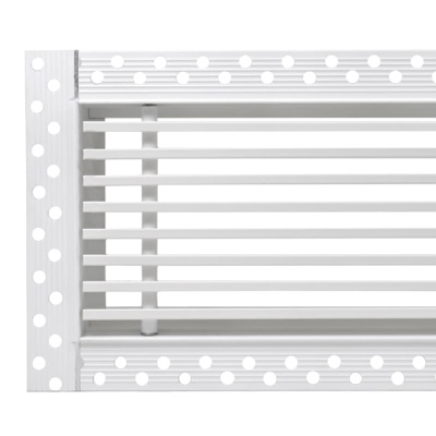 Вентиляционная решетка Brofer FUTURE 10 белая (400x150 мм)