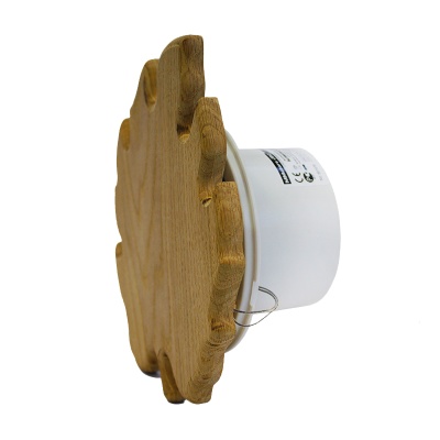 Высокотемпературный накладной вентилятор для саун ММ 100-S Дубок (дерево)