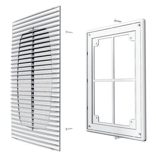 Вентиляционная решетка ЭРА 2121П