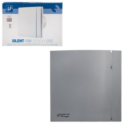 Накладной вентилятор Soler Palau SILENT-100 CRZ GREY DESIGN 4C