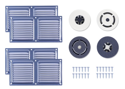 Вентиляционный клапан ДомВент ДверВент золотой