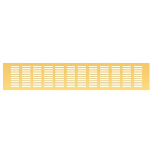 Вентиляционная решетка Благовест 100x600, золото