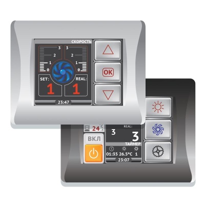 Приточная установка ФЬОРДИ ПРО ВПУ-500 ЕС/3-220/1-GTC