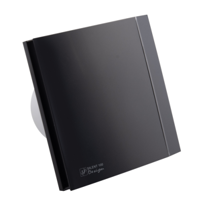 Накладной вентилятор Soler Palau SILENT-100 CRZ MATT BLACK DESIGN 4C