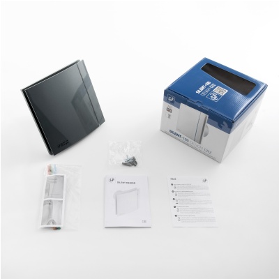 Вентилятор вытяжной бесшумный Soler Palau SILENT-100 CRZ GREY DESIGN 4C