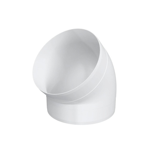 Отвод 45° круглый (пластиковый) ЭРА 16ККП (160 мм)