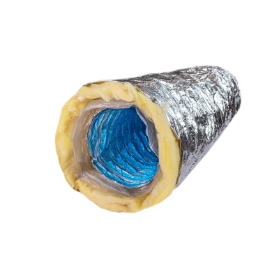 Воздуховод шумоизолированный гибкий антибактериальный AFS SONOAFS ALU Hygiene (160 мм/10 м)