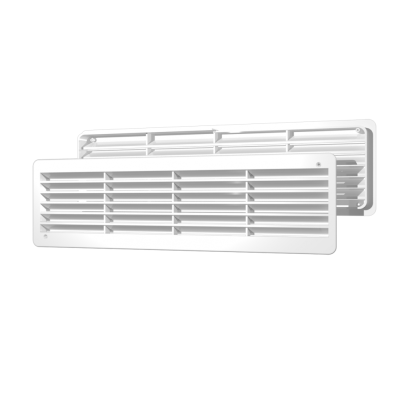 Вентиляционная решетка прямоугольная дверная ЭРА 4513ДП