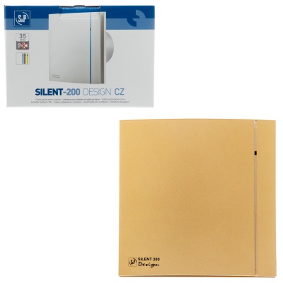 Накладной вентилятор Soler Palau SILENT-200 CZ GOLD DESIGN 4C Накладной вентилятор Soler Palau SILENT-200 CZ GOLD DESIGN 4C