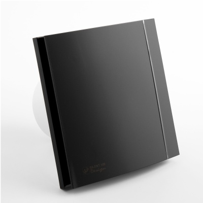 Накладной вентилятор Soler Palau SILENT-100 CZ BLACK DESIGN 4C