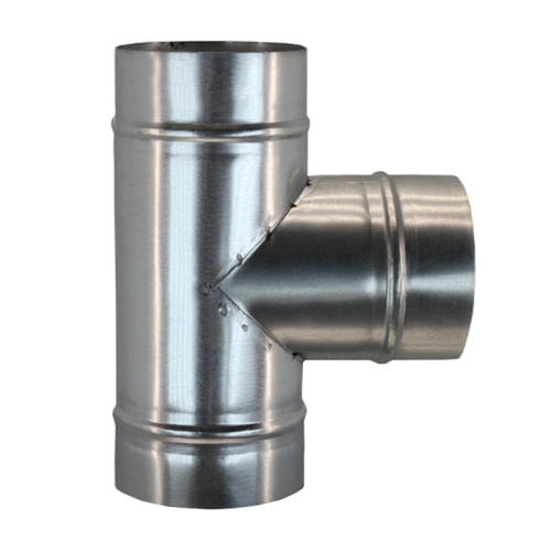 Тройник круглый (оц. сталь) d250/250/250