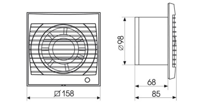 Вентилятор вытяжной Soler Palau Future-100 