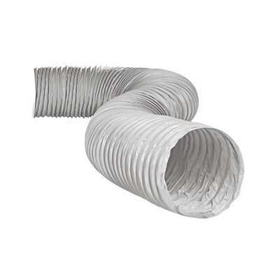 Воздуховод круглый гибкий ПВХ AFS VINYLAFS WHITE (152 мм/10 м)