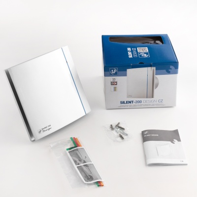 Накладной вентилятор Soler Palau SILENT-200 CZ SILVER DESIGN 3C   Накладной вентилятор Soler Palau SILENT-200 CZ SILVER DESIGN 3C