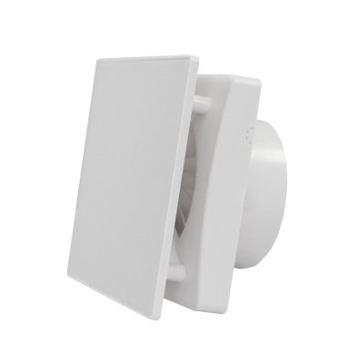 Вентилятор с обратным клапаном Seicoi Floxy Design 100 White Glass SMAD04-01G-W