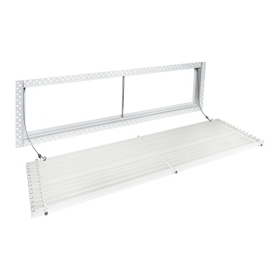 Вентиляционная решетка Brofer FUTURE 10 белая (800x200 мм)