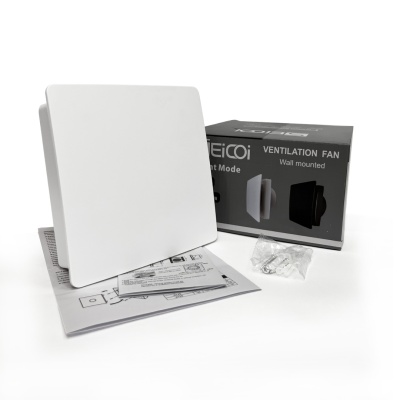 Вентилятор с обратным клапаном Seicoi Floxy Design 100 White SMAZ04-01