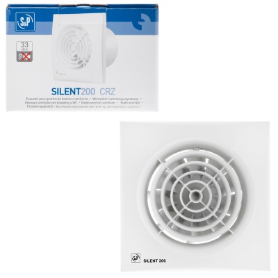 Накладной вентилятор Soler Palau SILENT-200 CRZ  Накладной вентилятор Soler Palau SILENT-200 CRZ