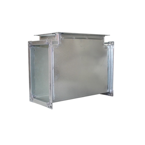 Тройник прямоугольный (оц. сталь) 800х500