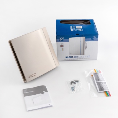 Накладной вентилятор Soler Palau SILENT-200 CZ CHAMPAGNE DESIGN 4C Накладной вентилятор Soler Palau SILENT-200 CZ CHAMPAGNE DESIGN 4C