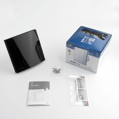 Накладной вентилятор Soler Palau SILENT-100 CRZ BLACK DESIGN 4C